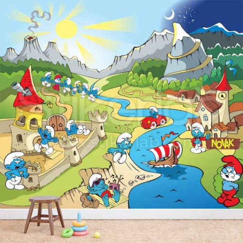 Foto tapete Štrumfovi Foto tapete Štrumfovi