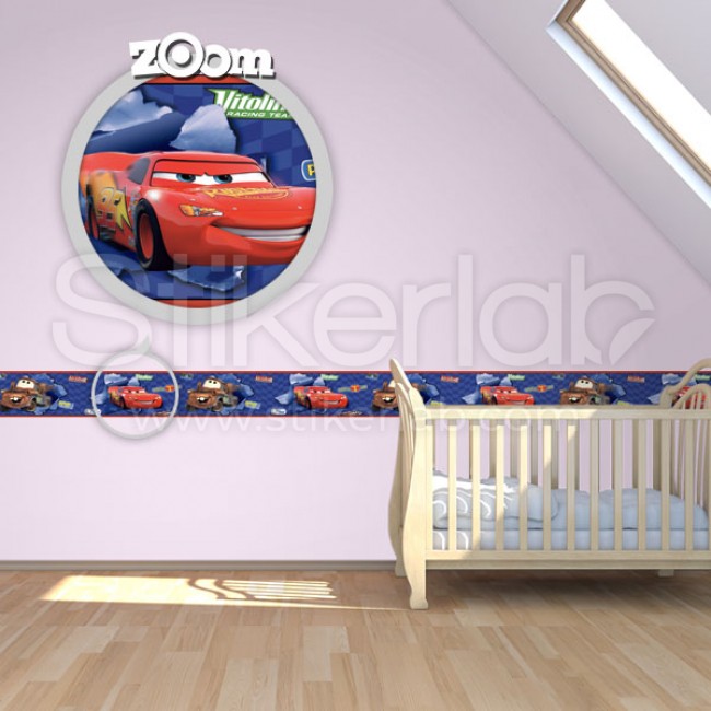 Bordure za zid Baby Cars 2