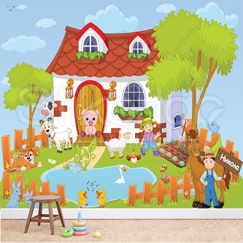 Foto tapete Farma Foto tapete Farma