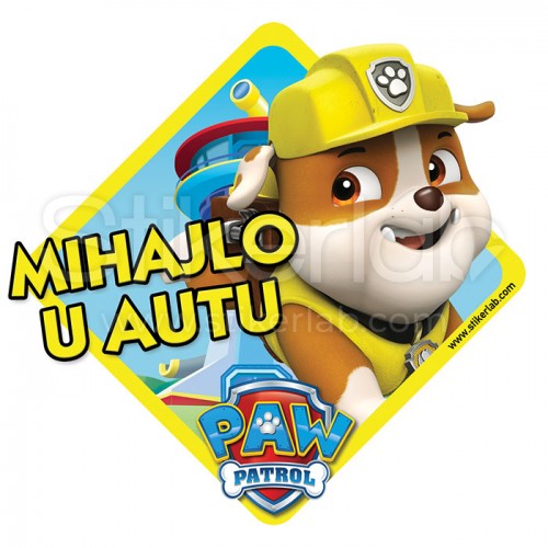 Patrolne šape Rubble Patrolne šape Rubble