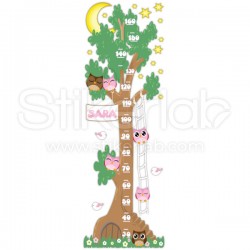 Sovice na drvetu visinometar