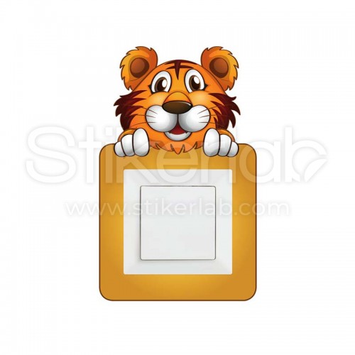 Tigric stiker oko prekidaca