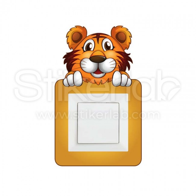 Tigric stiker oko prekidaca