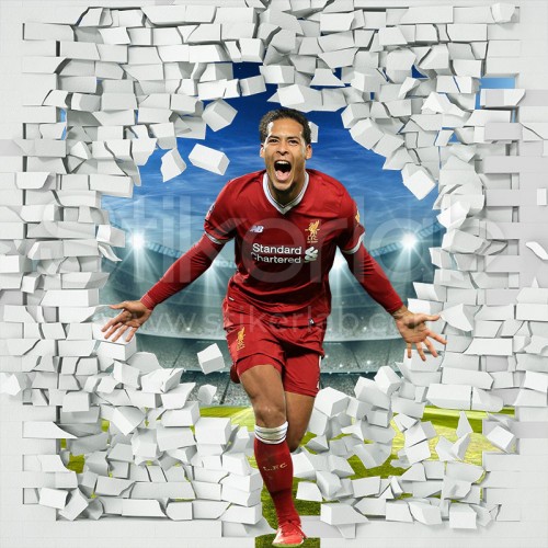 Foto Tapete 3D Fudbaleri 1 Foto Tapete 3D Fudbaleri 1