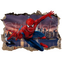 3D Spiderman 4 stiker