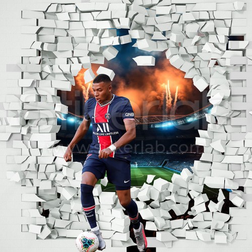 Foto Tapete 3D Fudbaleri 4 Foto Tapete 3D Fudbaleri 4