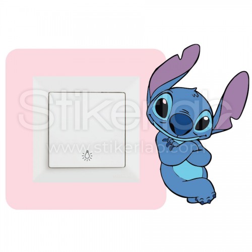 Stitch 1 stiker oko prekidaca