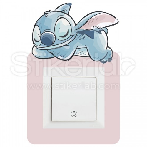 Stitch 2 stiker oko prekidaca