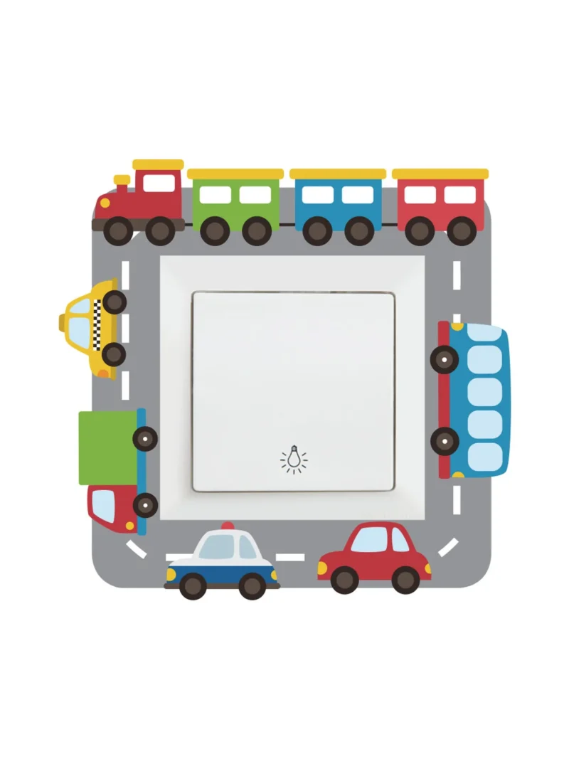 Automobili 2 stiker oko prekidaca