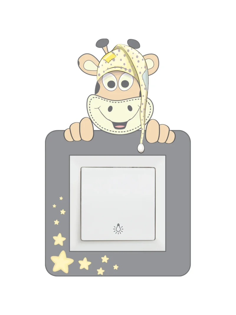 Baby drugari stiker oko prekidaca