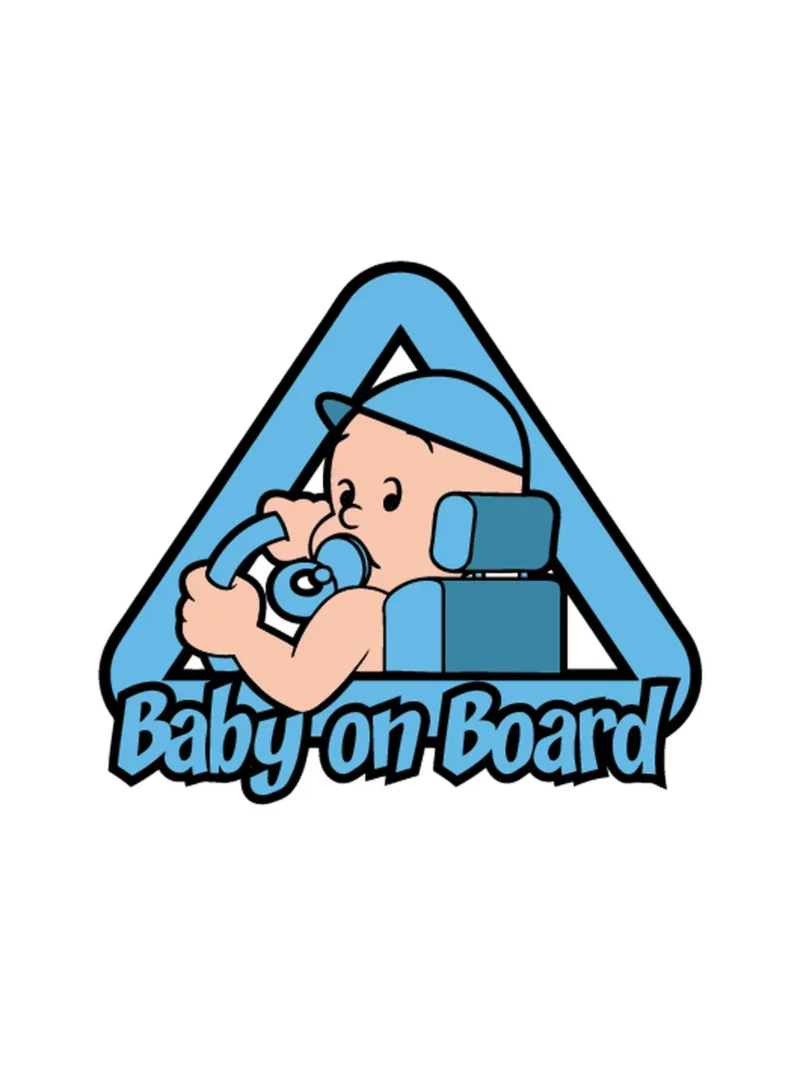 Baby on board 10, nalepnica Beba u autu