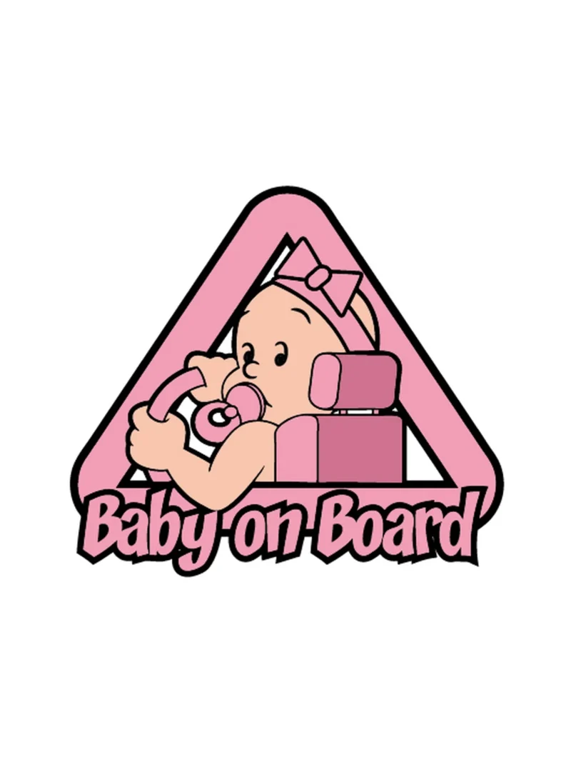 Baby on board 11, nalepnica Beba u autu
