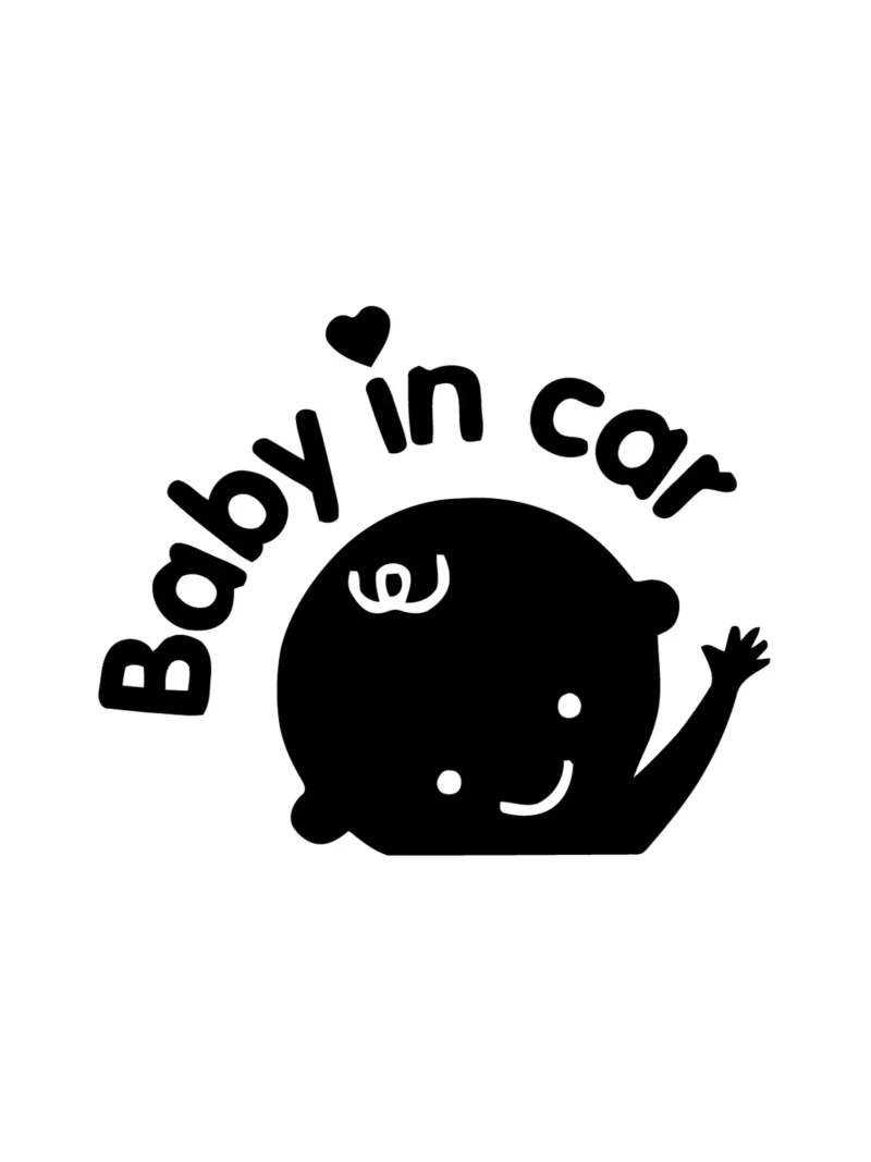 Baby on board 16, nalepnica Beba u autu