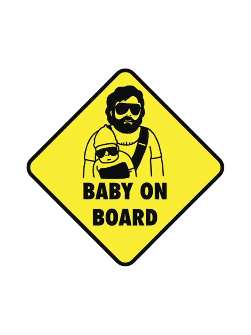 Baby on board 21, nalepnica Beba u autu