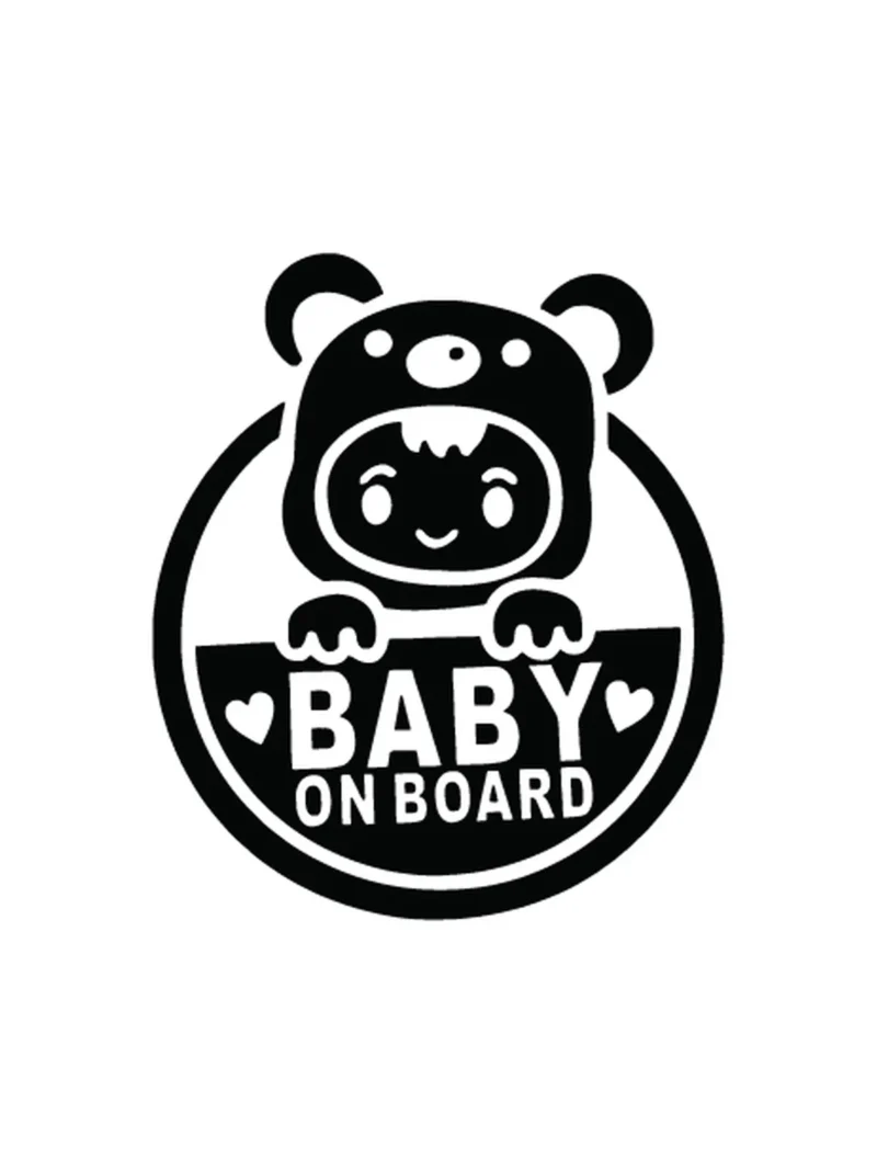 Baby on board 9, nalepnica Beba u autu