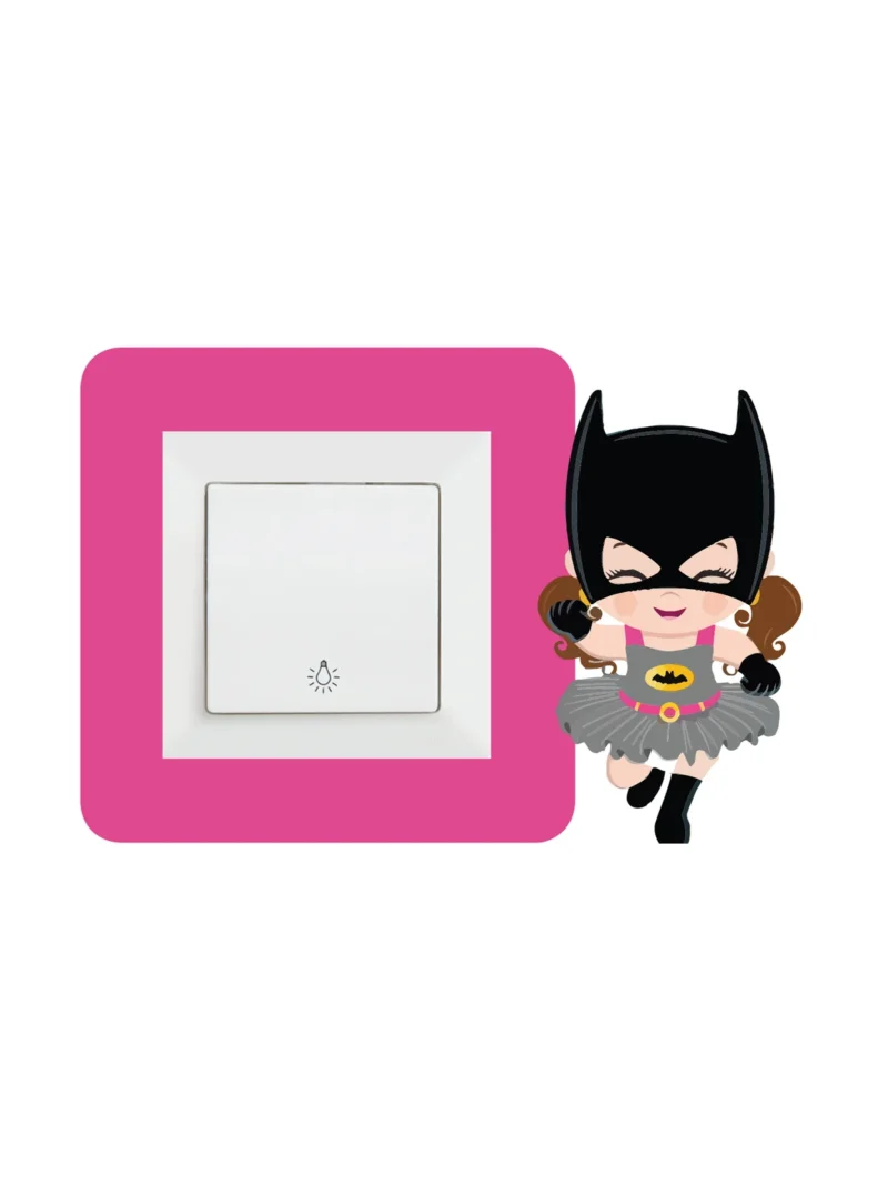 Batgirl 4 stiker oko prekidaca