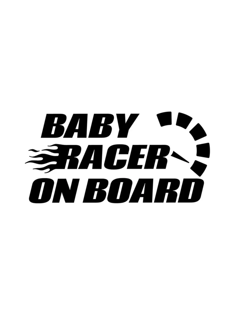 Baby racer, nalepnica Beba u autu