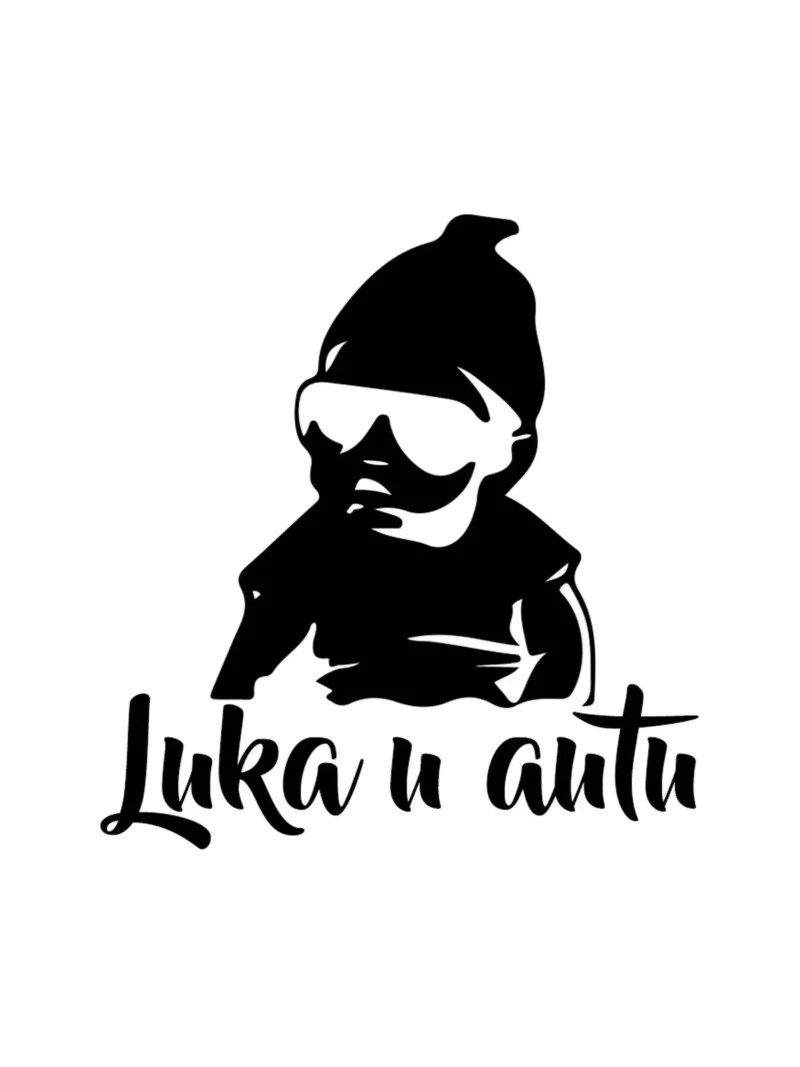 Cool baby, nalepnica Beba u autu