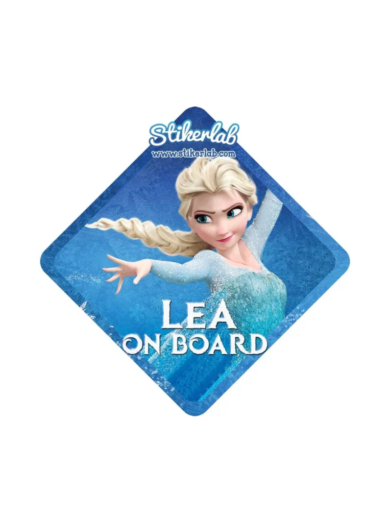 Frozen 2, nalepnica Beba u autu