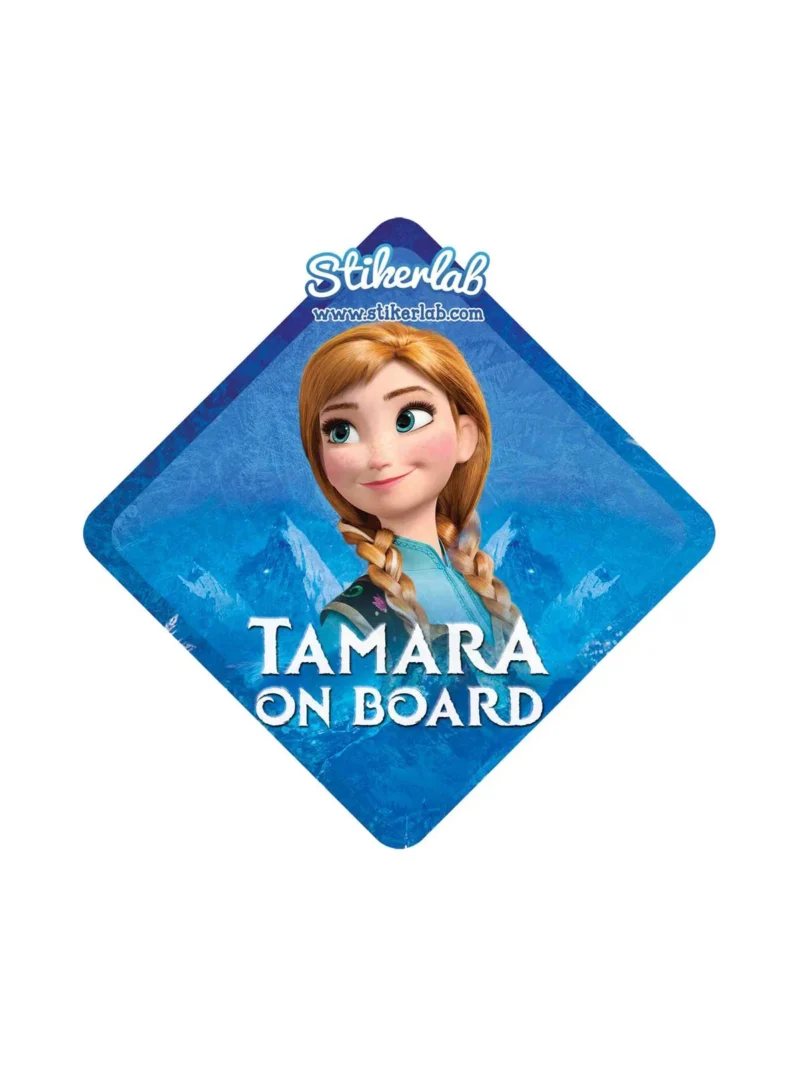 Frozen 3, nalepnica Beba u autu