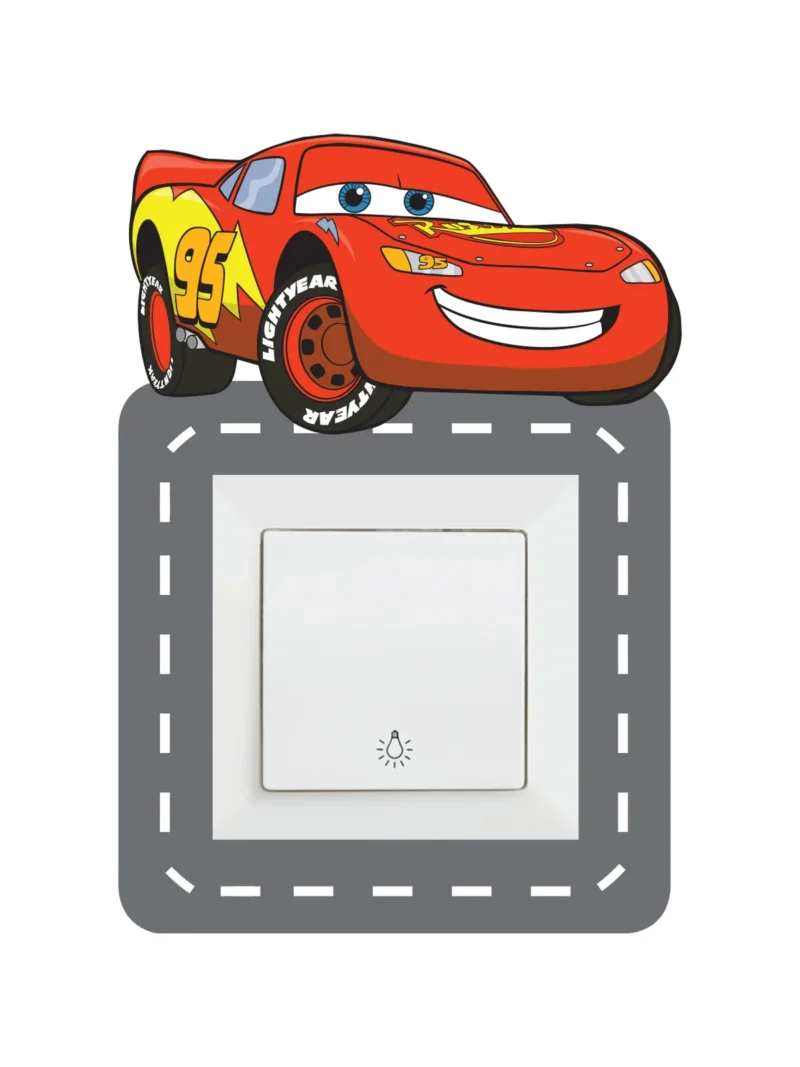 Cars stiker oko prekidaca