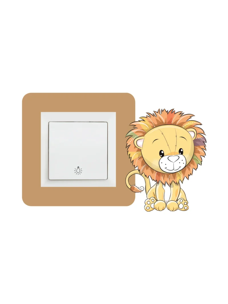 Cute jungle 2 stiker oko prekidaca