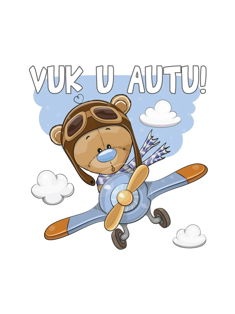 Dream Bear on Board, nalepnica Beba u autu