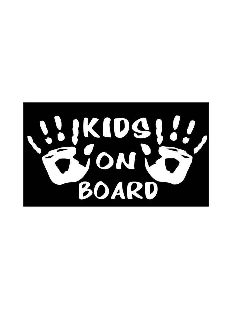 Kids on board 3, nalepnica Beba u autu