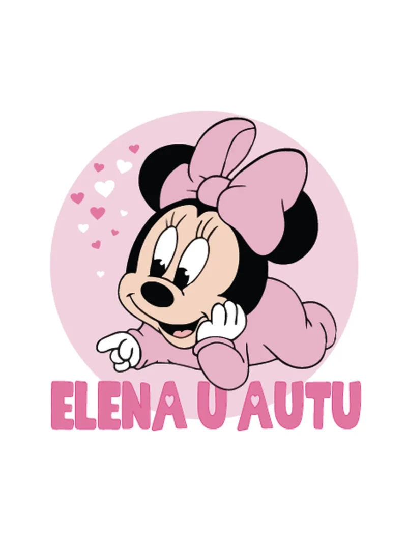 Minnie 3, nalepnica Beba u autu