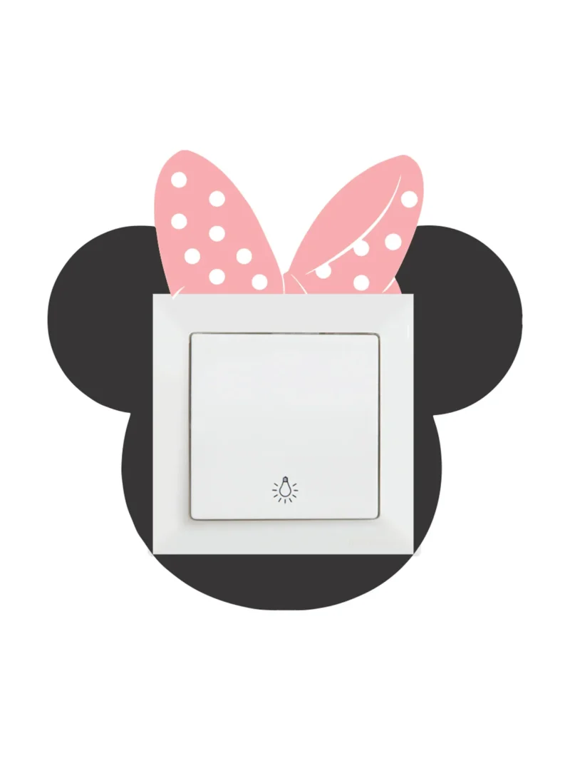 Minnie 6 stiker oko prekidaca