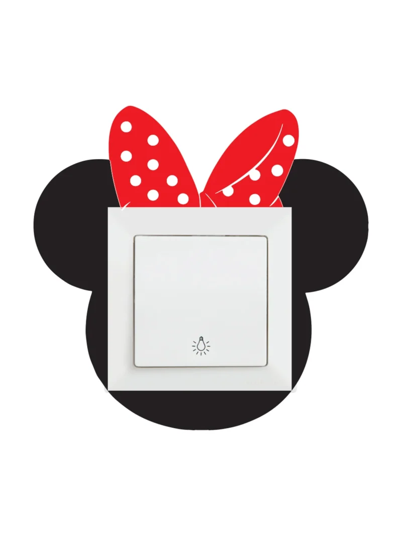 Minnie 7 stiker oko prekidaca
