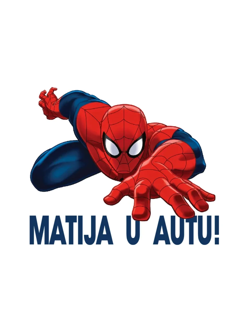Spiderman 3 on board, nalepnica Beba u autu