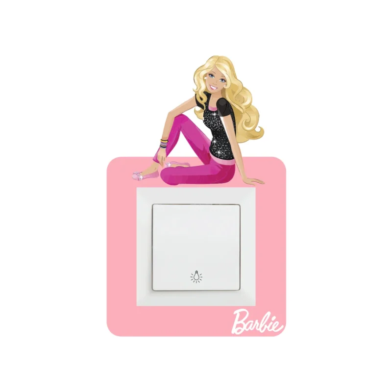 Barbie stiker oko prekidaca