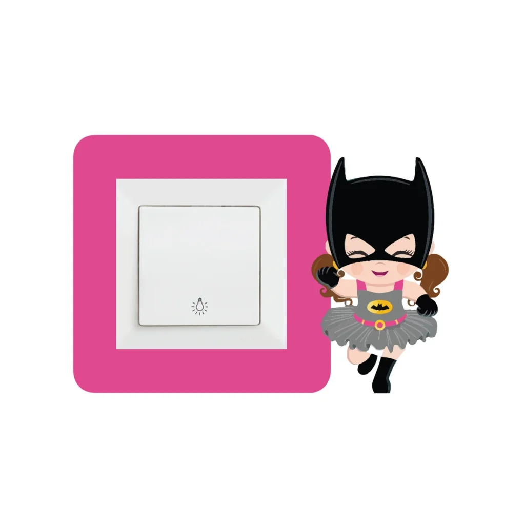 Batgirl 4 stiker oko prekidaca