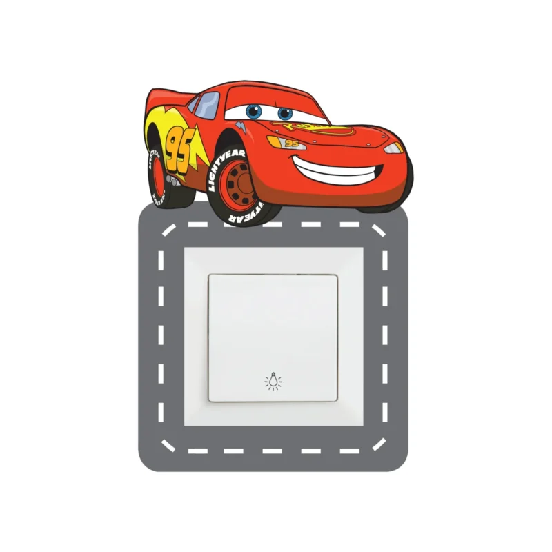 Cars stiker oko prekidaca