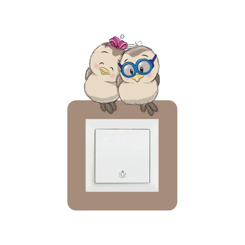 Cute jungle 3 stiker oko prekidaca