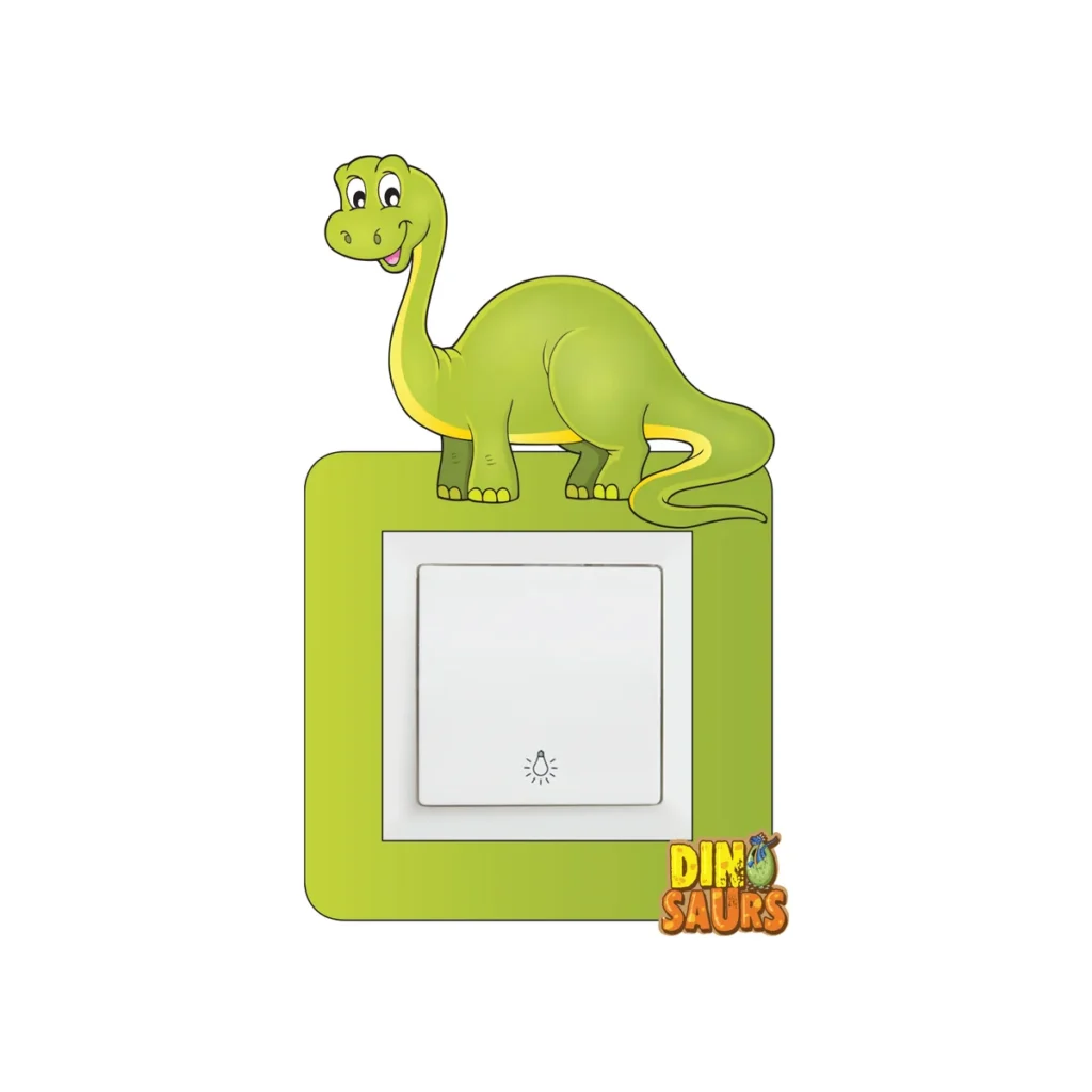Dino 3 stiker oko prekidaca