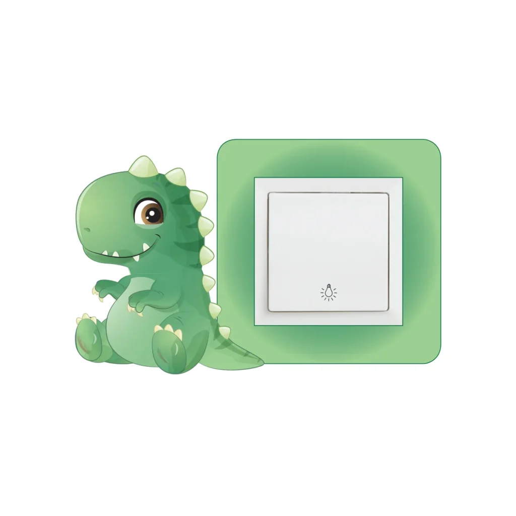 Dino 4 stiker oko prekidaca