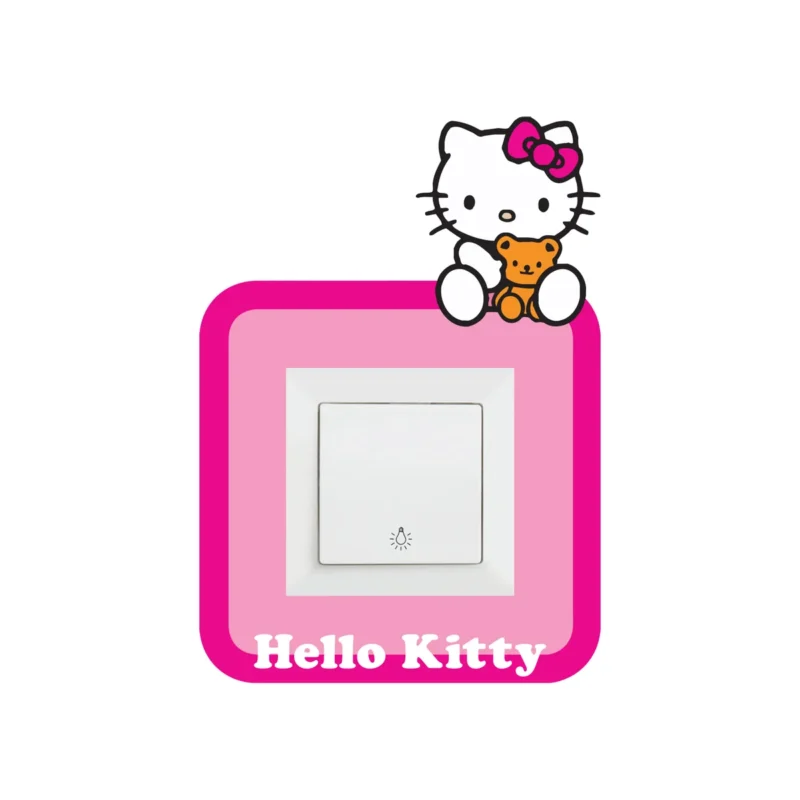 Hello Kitty 1 stiker oko prekidaca