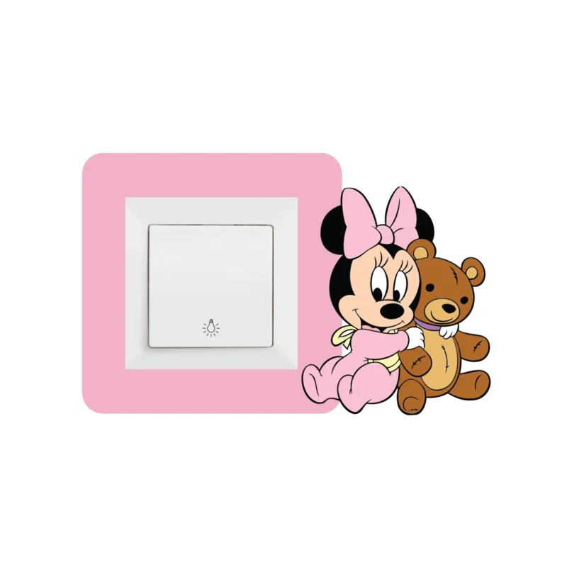 Minnie 3 stiker oko prekidaca