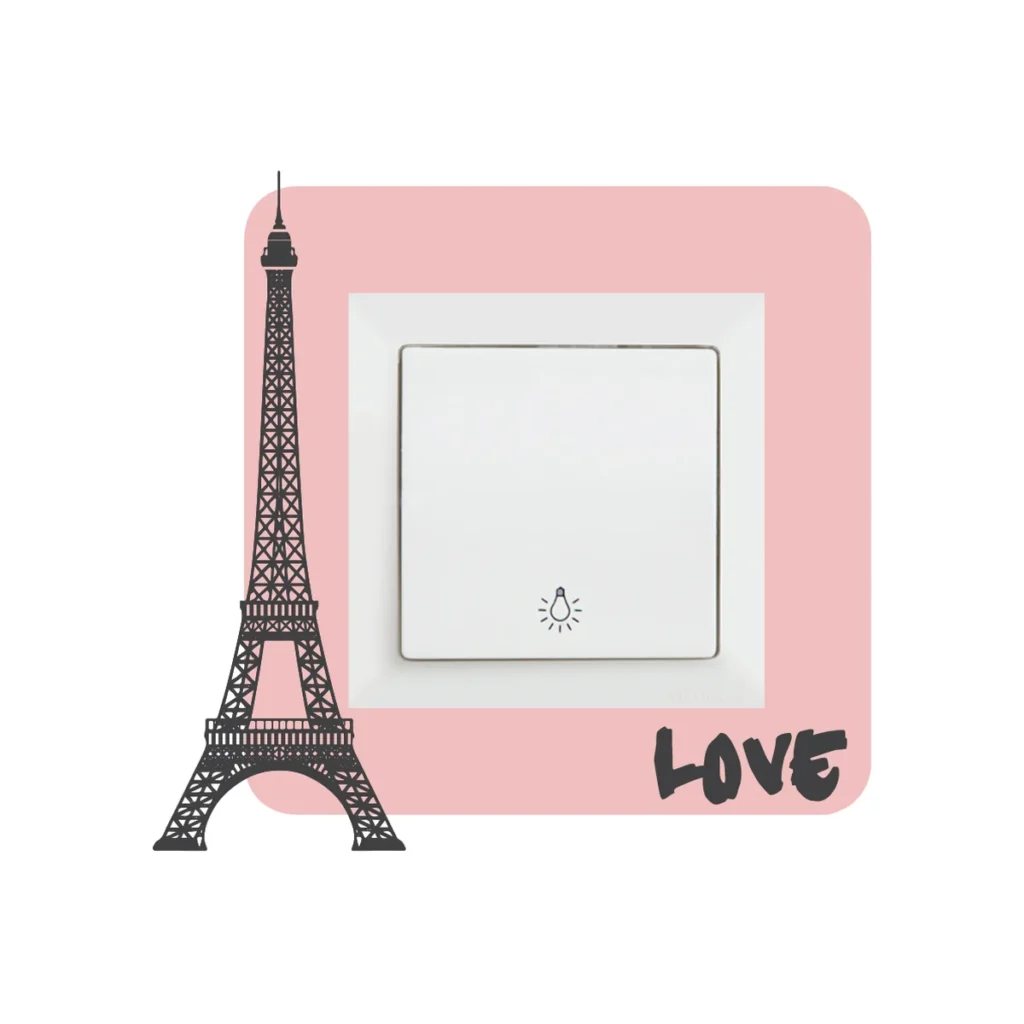 Pariz 2 stiker oko prekidaca