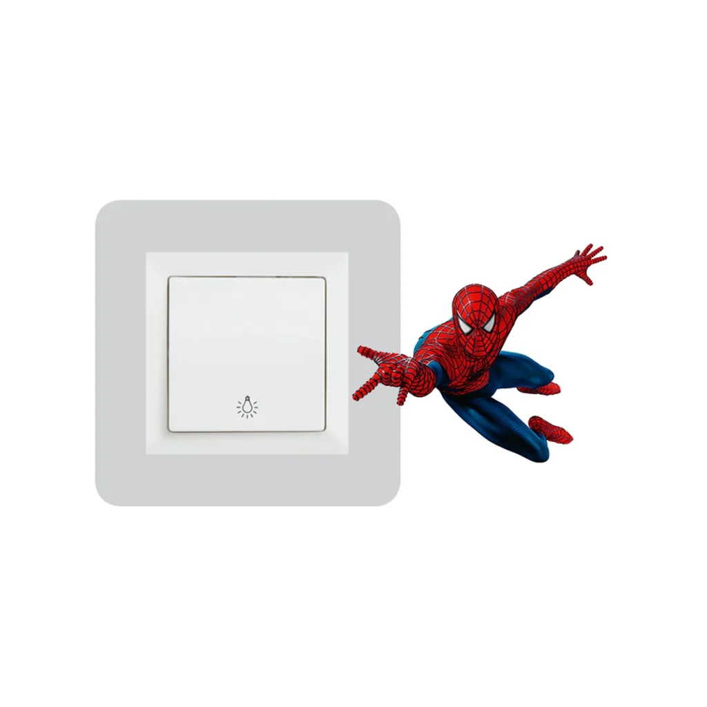 Spiderman 4 stiker oko prekidaca