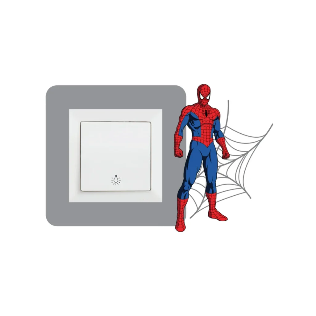 Spiderman 5 stiker oko prekidaca