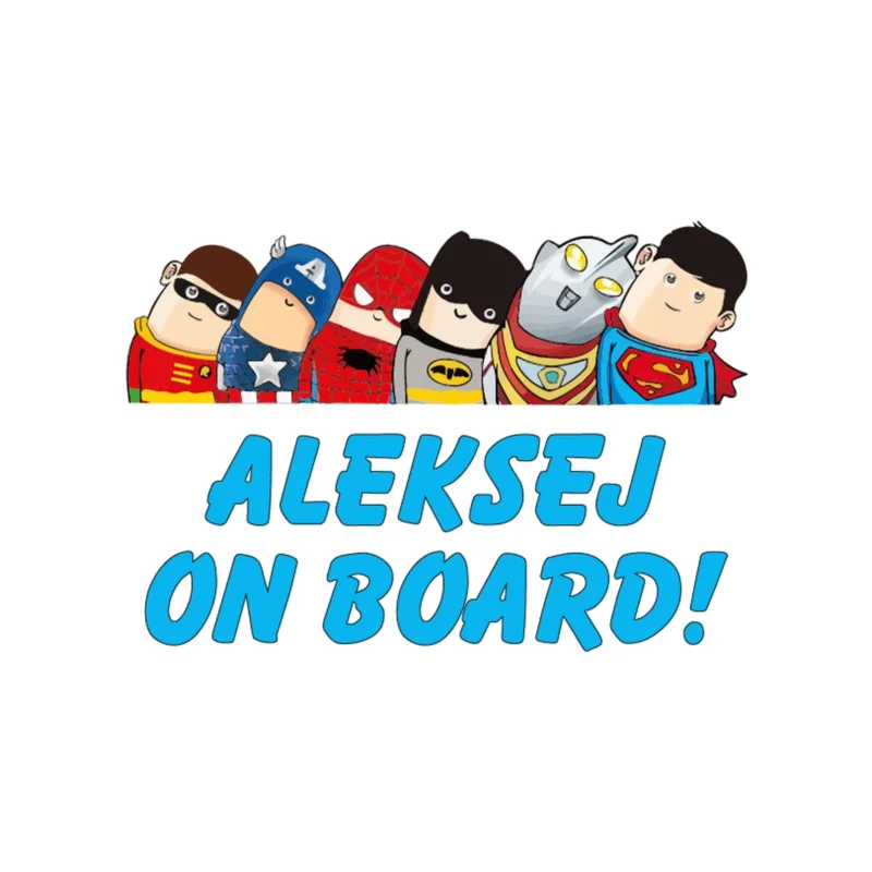 Superheroes on board