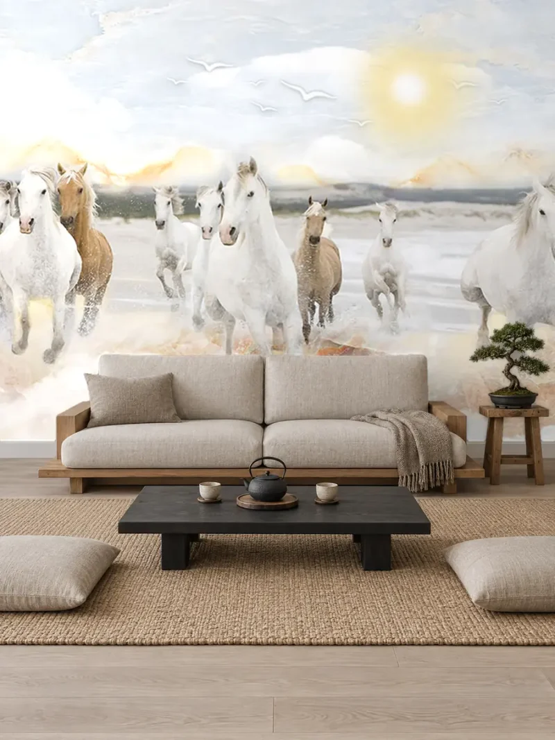 Dezen ANIMALS 32 na zidu dnevne sobe