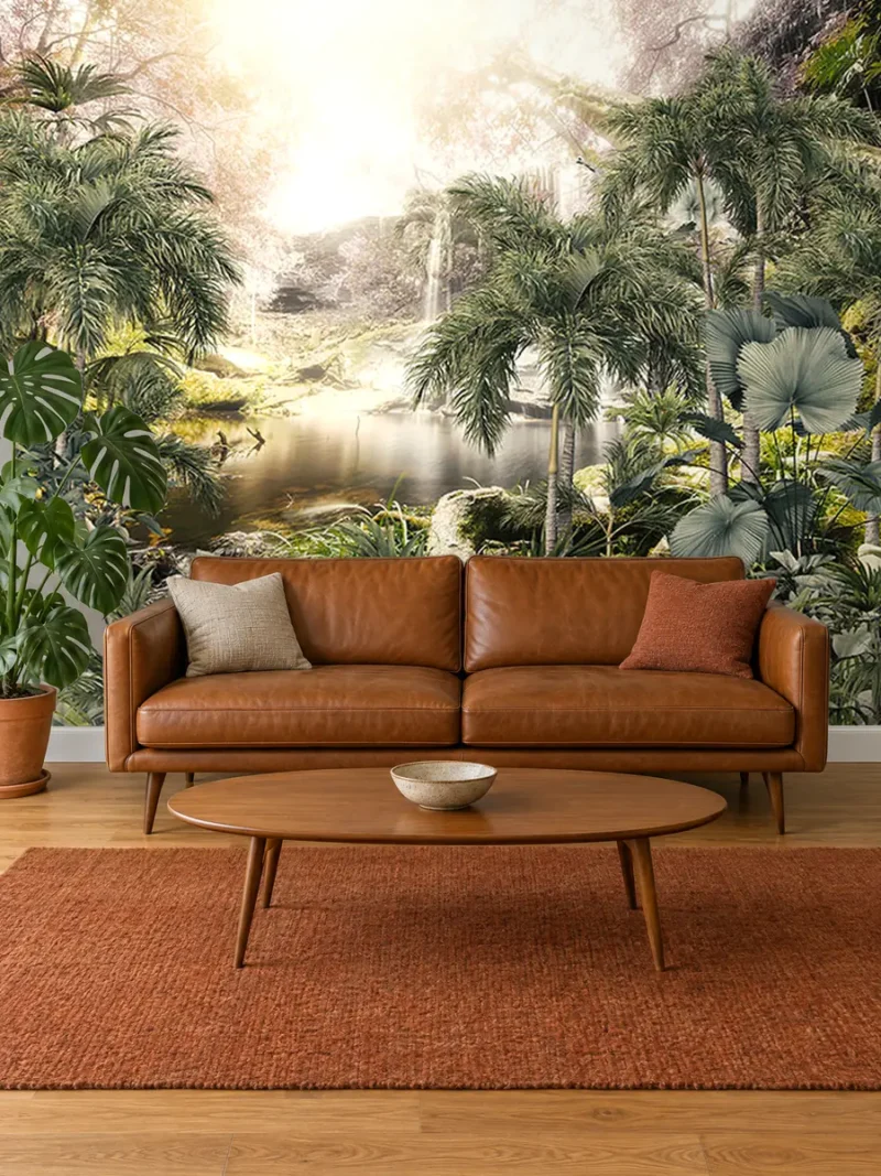 Dezen TROPICAL 44 na zidu dnevne sobe