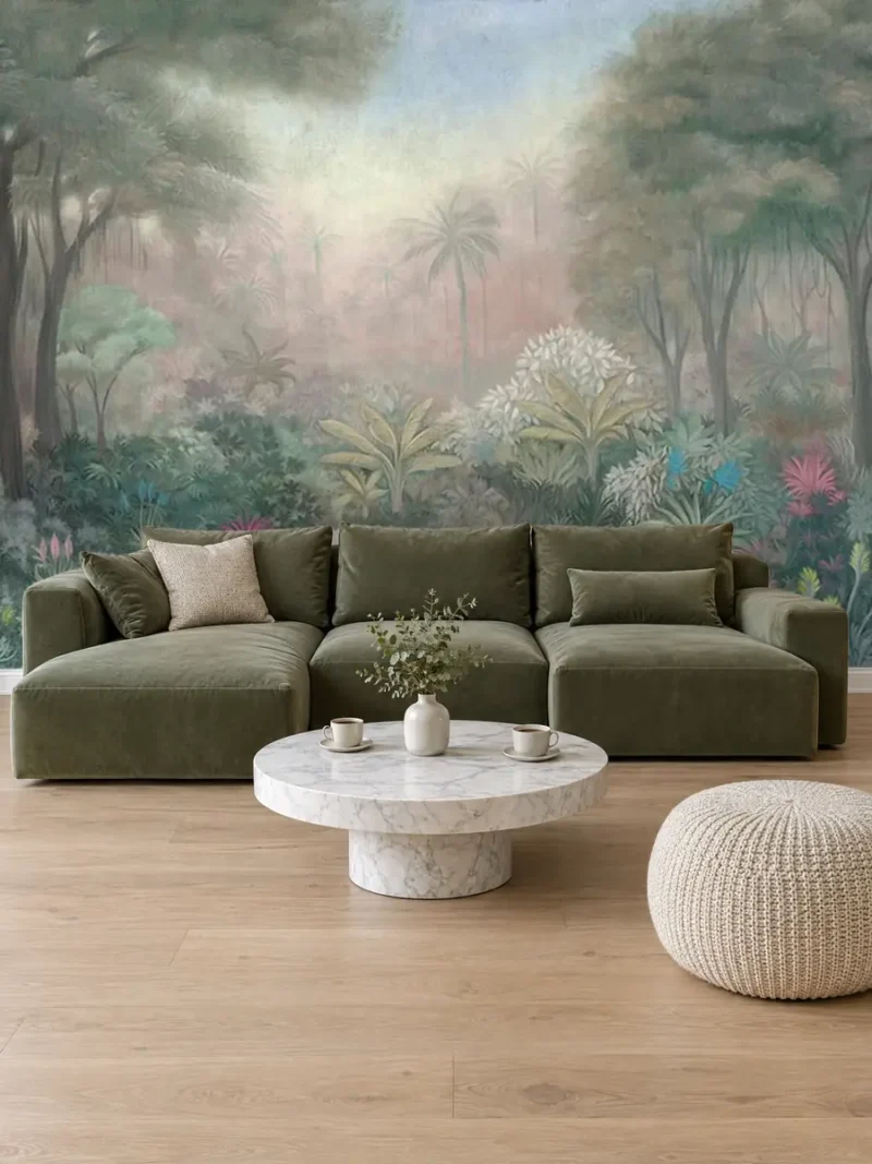 Dezen TROPICAL 66 na zidu dnevne sobe