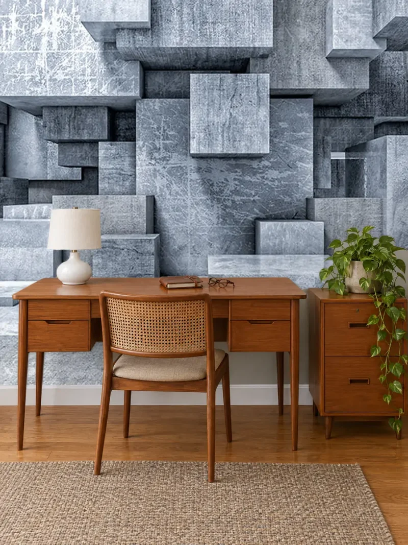 Dezen GEOMETRIC 1 na zidu kancelarije