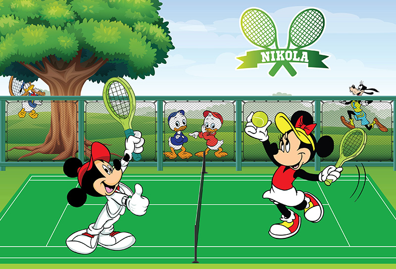 Ceo dezen Foto tapete Tenis