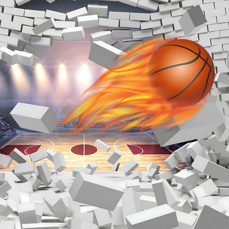 Foto Tapete 3D Basketball 1, foto tapeta na zidu
